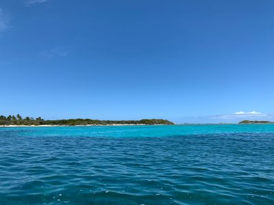 a large body of water next to the ocean
